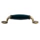 Forest Green Small Ceramic Antique Door Handles